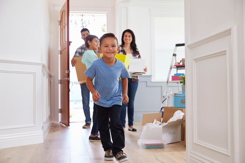 moving with kids