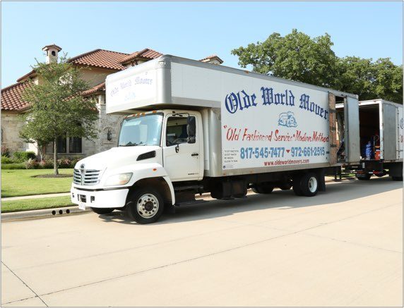 olde world mover moving truck