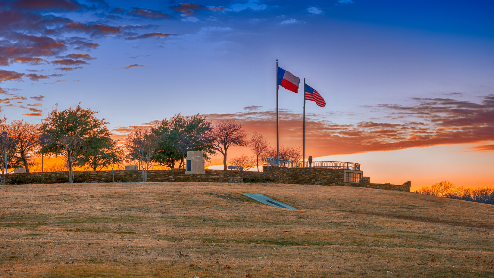 fisco park sunset